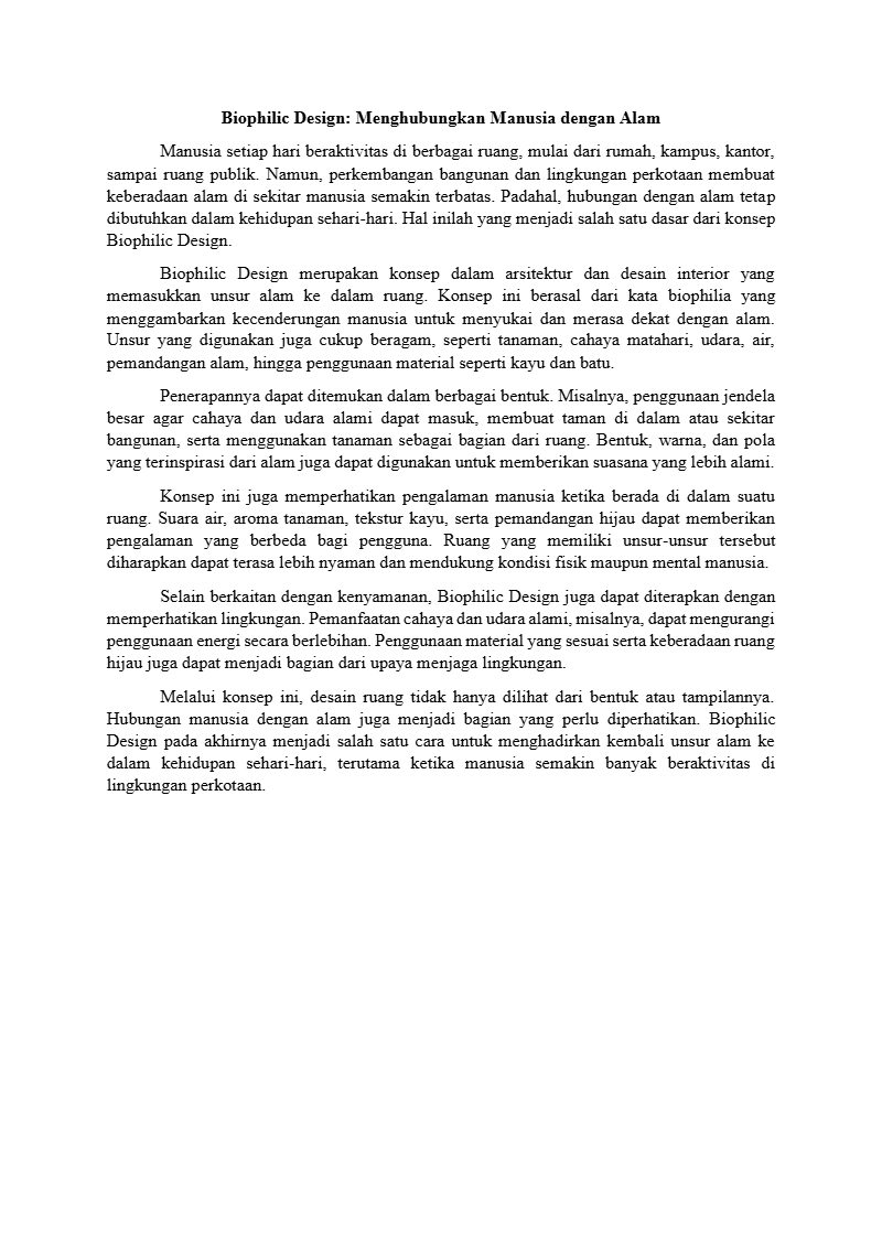 Feodora Stevi Hosana Artikel